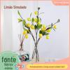 Limão artificial fresco tiro adereços decoração transfronteiriça floral floral casa decoração suave fruta artificial