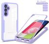 Adequado para Samsung A26 Capa Integrada com Película A57 Qicai S24Ultra Capa Protetora de TPU 360 Cobertura Total