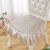 Almofadas para Mesa de Jantar e Cadeiras Estilo Europeu, Novas Almofadas de Assento de Inverno, Almofadas Ampliadas para Cadeiras de Jantar de Casa e Restaurante, Capas para Bancos
