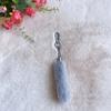 Colgante para Llavero de Coche con Cola de Pelo de Conejo Rex Artificial Colgante de Cola Hecho a Mano para Mujer Colgante de Llave Avanzado Colgante de Piel para Bolso