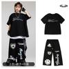 Roupas de Street Dance para Meninos, Roupas Infantis Modernas de Hip-Hop, Trajes Soltos de Jazz para Meninas para o Dia das Crianças