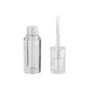 Tubo de brillo labial transparente de 3 ml tubo corto vacío material de embalaje de plástico con varilla de cepillo tubo de brillo labial tubo de embalaje líquido sombra de ojos alto brillo