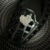 Acessórios de Flor de Sapato de Cristal Resistentes Estilo Coreano com Lantejoulas Bordadas, Franjas de Cristal Exquisite de Estilo Leve de Luxo