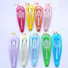 Gota de Óleo Colorida Bebê Cor de Doce de Bebê Presilha de Cabelo Menina Fofa Presilha de Cabelo de Princesa Acessórios de Cabelo Acessórios Material