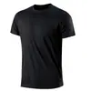 Camiseta de verano casual americana de manga corta lisa versátil de secado rápido para hombre transfronteriza moda de verano al por mayor de moda