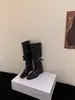 Botas de tacón grueso de estilo europeo y americano para mujer, nuevo modelo otoño 2026, botas altas de tacón grueso, botas retro versátiles de corte ajustado