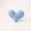 Accesorios de Ganchillo Hechos a Mano Terminados, Colgantes, Joyería, Decoraciones para Ropa, Accesorios de Tela para Zapatos y Calcetines, Formas de Corazón Decorativas