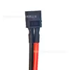 Arnés de Cables para Enchufe de Avión Modelo Xt60 Xt90 Xt30 Conectores Macho y Hembra con Cable, Cable de Conexión de Batería, Cable de Silicona Extra Suave