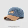 Gorro Cálido de Felpa Coreano para Niños Primavera y Otoño Dulce Gorro de Bebé Exportación Lindo Genial Cabeza de Oso Gorra de Béisbol