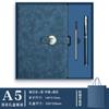 Caixa de Presente para Caderno A5 suit Exquisite Business Office Skin Feeling Couro Caderno Simples Caderno de Acompanhamento Escritório