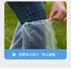 Cubrezapatos Desechables para Lluvia, de Tubo Alto, Impermeables, Engrosados, Resistentes al Desgaste, Antideslizantes, para Hombres y Mujeres, Adecuados para Uso en Exteriores en Días Lluviosos, para Agricultura y para Estudiantes
