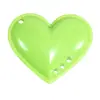 Colgante de Corazón Acrílico Colgante Chapado Cadena de Teléfono Móvil Llavero Material Joyería DIY Pequeños Accesorios Venta al por Mayor