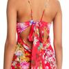2026 Nuevo Vestido Floral de Verano de Amazon para Mujer Falda de Tirantes Falda de Cola de Pez con Lazo