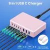 Cargador de Nitruro de Galio de 300W 20V5A Estación de Carga de Alta Potencia para Teléfono Móvil Tablet Laptop Computadora de Escritorio