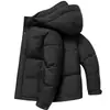 Chaqueta de plumón para hombre 2026 Invierno Engrosada Resistente al frío Estándar Nacional 90% Plumón de pato blanco Para mediana edad Casual de negocios Con capucha Abrigo cálido