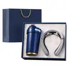 Regalos de Empresa: Set de Batería Portátil y Paraguas Newman, Set de Regalo Práctico para Clientes y Empleados, Logo Personalizable