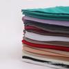 Pinça de Ângulo Reto de Alta Qualidade para Cruzamento de Fronteiras Lenço Monocromático Super Macio de Chiffon com Pérolas Bolsa Étnica Lenço de Cabeça Lenço Longo Feminino