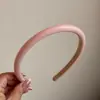 Diadema fina de esponja estilo coreano en colores macarrón para mujer, adecuada para lavarse la cara y sujetar el cabello en su lugar, simple y versátil, hace que el rostro parezca más pequeño, accesorio para el cabello