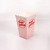 Tubo de Papel para Palomitas de Maíz Plegable Caja de Embalaje Cuadrada para Pollo, Arroz, Papas Fritas Caja de Papel Desechable para Palomitas de Maíz