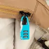 Mini Cadeado de Combinação de Metal Antifurto para Mala Mochila de Estudante Armário Gaveta Cadeado Pequeno