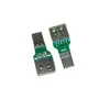 Adaptador de Transmissão para Celular Rivet Stretch Fêmea USB 3.0 A para Macho Tipo C Semi-Acabado Fêmea para TPC24P