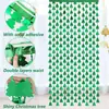 Decoración Navideña Transfronteriza 1*2m Árbol de Navidad Verde Cortina de Puerta de Seda de Lluvia Decoración para Fiesta de Vacaciones, Boda, Cumpleaños Cortina de Puerta