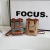 Bolsa de Palha Tecida, Nova Bolsa de Mão da Moda Verão, Atacado Transfronteiriço, Bolsa Transversal de Ombro Feminina, Dropshipping, Portátil
