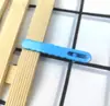 Presilhas de Cabelo Onduladas Brilhantes Sem Costura Coloridas de Alta Qualidade Dopamina Vazadas Presilhas de Franja Presilhas Laterais DIY
