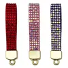 Amazon Llavero DIY Colgante para Bolso Pedrería Terciopelo Cadena para Teléfono Accesorio Hecho a Mano Correa Corta Cordón 62X13Mm