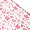 Suministro Transfronterizo de Papel de Regalo Nuevo para San Valentín, Papel Rosa para Cajas de Regalo de Amor, Papel para Regalos Hechos a Mano DIY al por Mayor