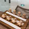 Raíz de asta de ciervo Monstruo pequeño Accesorio para manualidades DIY Pulsera Cadena de cuentas Colgante Accesorio creativo
