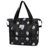 Bolsa de almacenamiento de viaje de gran capacidad, diseño de caricatura lindo, bolsa de equipaje portátil, se puede colgar en una maleta, bolsa organizadora de ropa