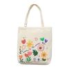 Bolso de lona literario de moda para mujer 2024 nuevo de gran capacidad para estudiantes bolsa para libros bolso de hombro bolsa de tutorial una generación de pelo