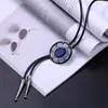 Polo Cuello Europeo y Americano Corbata BOLO para Hombre Corbata de Joya Flor de Cristal Collar Vintage Nuevos Accesorios