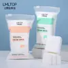 Pacote LMLTOP com 222 unidades de discos desmaquilhantes compactados, elásticos, em bolsa, espessados, descartáveis, atacado