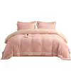Juego de ropa de cama de cuatro piezas estilo lujo, engrosado de terciopelo de leche, colección nueva 2026, con sábanas y fundas de edredón de vellón de coral