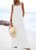2026 Verano Amazon Overol Holgado de Pierna Ancha para Mujer Mono Casual Simple Tallas Grandes Overoles