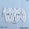 Amapola DIY Molde de Resina de Cristal Llavero Molde de Perforación Cara de Gato Molde de Silicona Molde de Silicona para Perforación de Dedo Venta al por Mayor