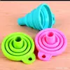 Funil Dobrável Funil de Diâmetro Grande Saco de Armazenamento para Grãos Grossos Funil Dedicado para Bolsa de Gelo Funil de Silicone para Enchimento de Óleo Despejo de Água