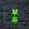 Muñeco de Alien de Ojos Grandes Lindo para Decoración DIY, Accesorio para Colgar, Mini Adorno, Pieza Decorativa Pequeña