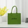 Bolsa de Fieltro para Mujer Portátil al por Mayor Bolsa de Fieltro Bolsa de Mano de Regalo Moda Promoción Publicitaria Celebridad de Internet Bolsa de Mano de Fieltro