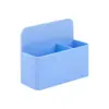Caja de Almacenamiento Magnética Pizarra Blanca Tiza Marcador Borrador Portalápices Magnético Gran Capacidad Montado en Pared