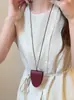 Monedero de Cuero con Estampado de Leopardo Vintage para Mujer, Cadena Larga para Suéter Bolsa de Almacenamiento, Accesorio para Colgar en el Cuello