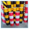 Seguridad vial anticaolisión tira reflectante barra negro amarillo rojo blanco impresión sarga película reflectante