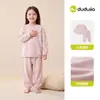Ropa para el hogar antiestática Dudu para niños, pijamas de otoño para niños, ropa de otoño e invierno para niñas, ropa para bebés