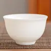Hecho a mano Mineral en bruto Jade sebo Taza de té de porcelana blanca Cerámica Hogar Taza de degustación de té Juego de té Kung Fu Taza Porcelana blanca Dehua