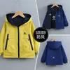 Chaqueta Reversible para Niños Primavera y Otoño 2026 Nueva Prenda Superior de Primavera Chaqueta con Capucha 3 en 1 para Niños de Otoño