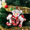 Colgantes de Tela Navideños, Muñecos Navideños, Colgantes Pequeños, Colgantes para Árbol de Navidad, Decoraciones, Colección de Colgantes Pequeños para Regalo
