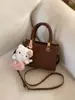 Bolso de Mano para Mujer 2025 Nuevo de Moda Otoño e Invierno Nicho Lujo Ligero Gama Alta Retro Bolso de Hombro Cruzado Pequeño Cuadrado