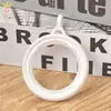 Gancho de Cortina Simples Moderno Argola de Cortina Clipe de Cortina Fivela de Argola Plástica Argola Silenciosa para Pendurar Acessórios de Argola para Pendurar